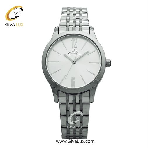 ساعت مچی اورجینال زنانه LdA | لوئیجی د آنا | Luigi d'Ana نقره ای | نقره ای| نقره ای| کد رفرنس 2420